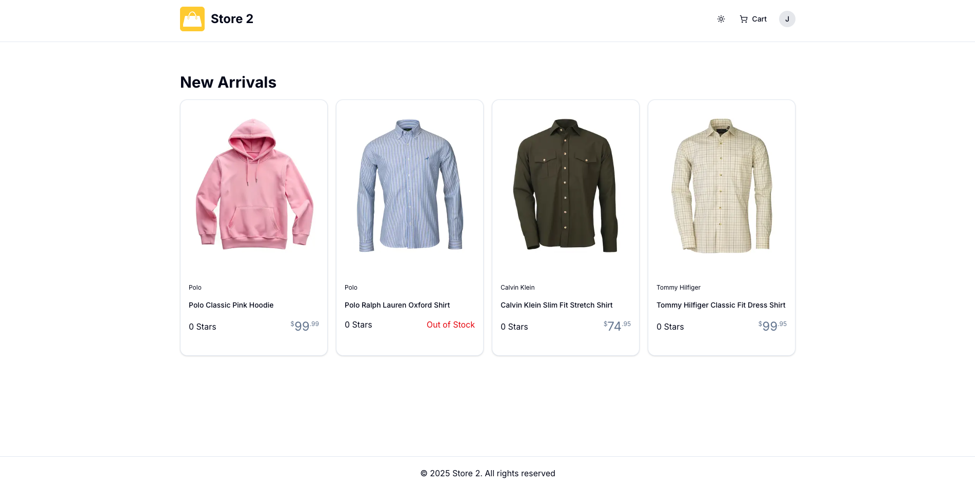 E-COMMERCE PROJECT 'Store-2' (v2)